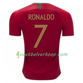 Portugal Cristiano Ronaldo 7 Thuisshirt WK voetbal 2018
