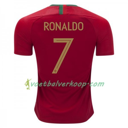 Portugal Cristiano Ronaldo 7 Thuisshirt WK voetbal 2018