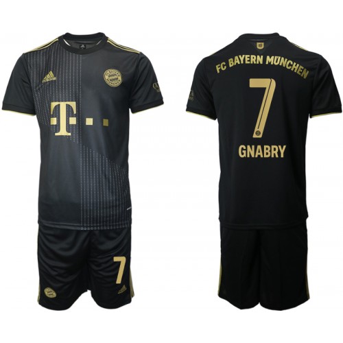 FC Bayern München Serge Gnabry 7 Kind Uittenue 2021/2022