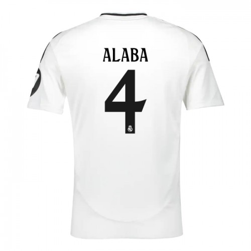Real Madrid Alaba 4 Kind Thuistenue 2024-25