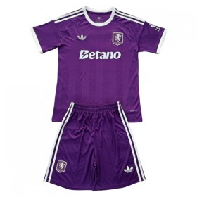Aston Villa Doelman Kind Tenue 2025-26 Purper