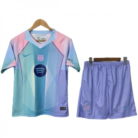 Barcelona Kind Tenue 2025-26 Blauwe Speciaal