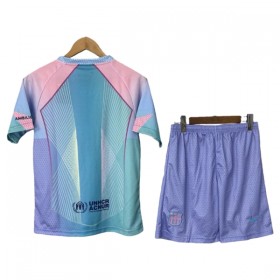 Barcelona Kind Tenue 2025-26 Blauwe Speciaal