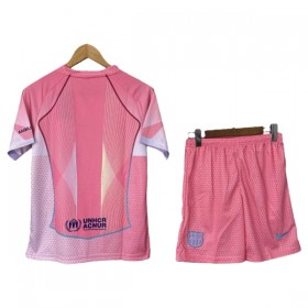 Barcelona Kind Tenue 2025-26 Roze Speciaal