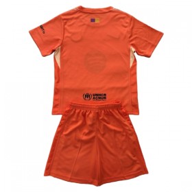 FC Barcelona Doelman Kind Tenue 2025-26 Oranje