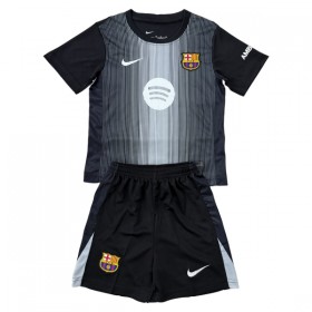 FC Barcelona Doelman Kind Tenue 2025-26 Zwarte