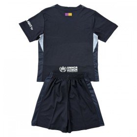FC Barcelona Doelman Kind Tenue 2025-26 Zwarte