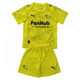 Derby County Doelman Kind Tenue 2025-26 gele
