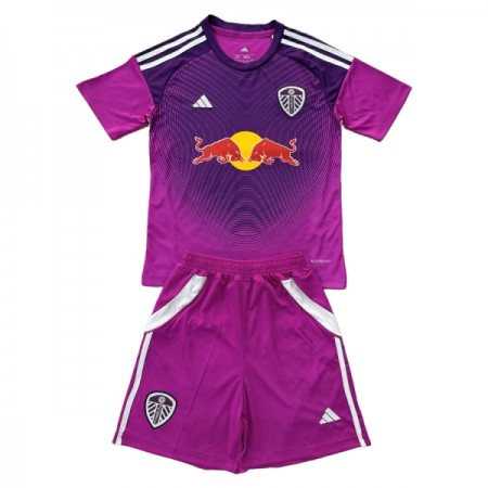 Leeds United Doelman Kind Tenue 2025-26 Purper Leeds United Doelman Kind Tenue 2025-26 Purper