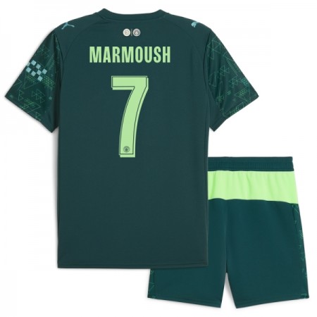 Manchester City Marmoush 7 Kind EA Sport Vierde Tenue 2025-26 Manchester City Marmoush 7 Kind EA Sport Vierde Tenue 2025-26
