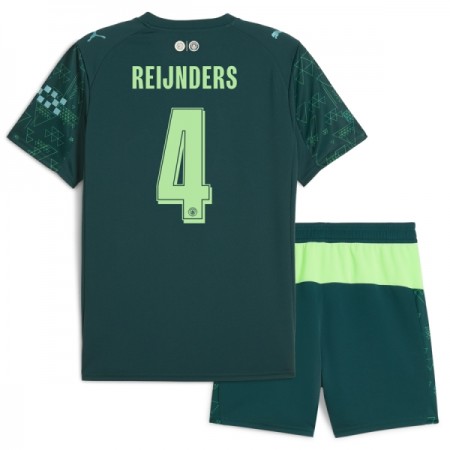 Manchester City Reijnders 4 Kind EA Sport Vierde Tenue 2025-26 Manchester City Reijnders 4 Kind EA Sport Vierde Tenue 2025-26