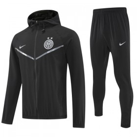 Inter Milan Trainingsjack Capuchon 2025-26 Zwarte