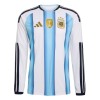 Argentinië Thuisshirt WK Voetbal 2026 Lange Mouw Argentinië Thuisshirt WK Voetbal 2026 Lange Mouw