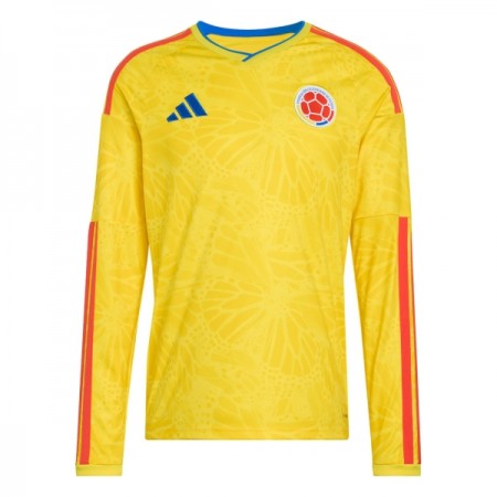 Colombia Thuisshirt WK Voetbal 2026 Lange Mouw Colombia Thuisshirt WK Voetbal 2026 Lange Mouw