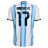 Argentinië Garnacho 17 Thuisshirt WK Voetbal 2026