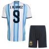 Argentinië J. Alvarez 9 Kind Thuistenue WK Voetbal 2026 Argentinië J. Alvarez 9 Kind Thuistenue WK Voetbal 2026