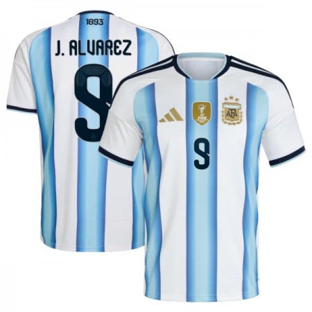 Argentinië J. Alvarez 9 Thuisshirt WK Voetbal 2026 Argentinië J. Alvarez 9 Thuisshirt WK Voetbal 2026