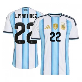 Argentinië Lautaro Martinez 22 Thuisshirt WK Voetbal 2026
