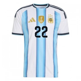 Argentinië Lautaro Martinez 22 Thuisshirt WK Voetbal 2026