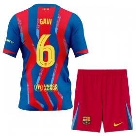 FC Barcelona Gavi 6 Kind Vierde Tenue 2025-26