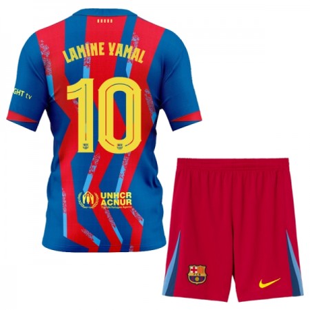 FC Barcelona Lamine Yamal 10 Kind Vierde Tenue 2025-26