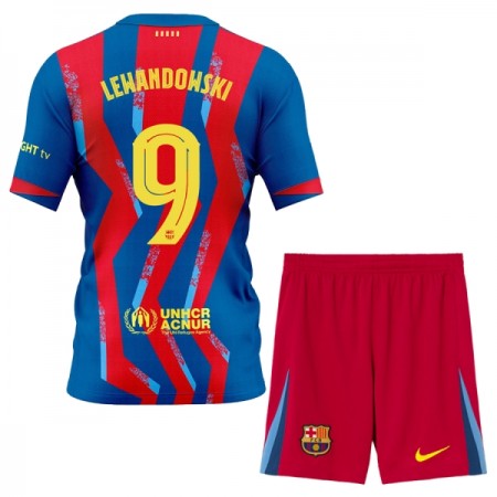 FC Barcelona Lewandowski 9 Kind Vierde Tenue 2025-26