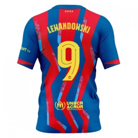 FC Barcelona Lewandowski 9 Vierde Shirt 2025-26