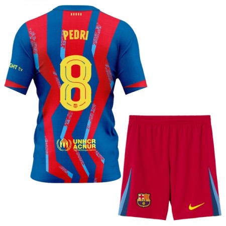 FC Barcelona Pedri 8 Kind Vierde Tenue 2025-26