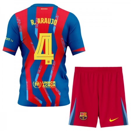 FC Barcelona R. Araujo 4 Kind Vierde Tenue 2025-26