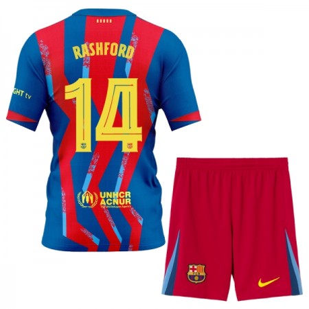 FC Barcelona Rashford 14 Kind Vierde Tenue 2025-26