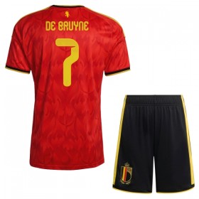 België De Bruyne 7 Kind Thuistenue WK Voetbal 2026