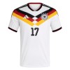 Duitsland Wirtz 17 Thuisshirt WK Voetbal 2026