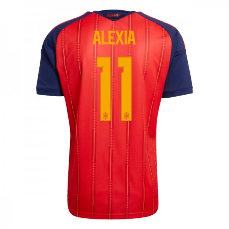 Spanje Alexia 11 Thuisshirt WK Voetbal 2026