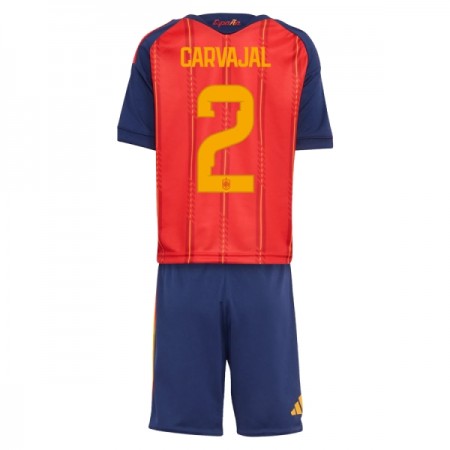 Spanje Carvajal 2 Kind Thuistenue WK Voetbal 2026 Spanje Carvajal 2 Kind Thuistenue WK Voetbal 2026