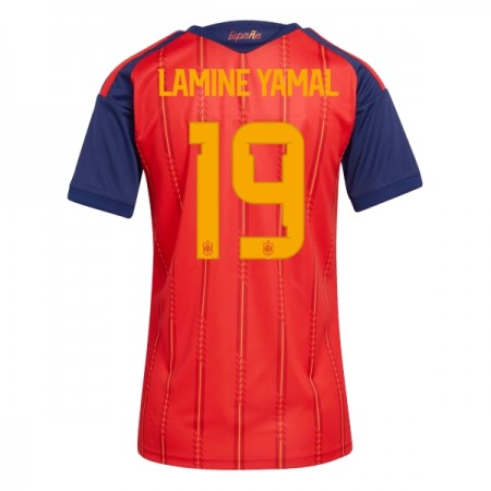 Spanje Lamine Yamal 19 Dames Thuisshirt WK Voetbal 2026 Spanje Lamine Yamal 19 Dames Thuisshirt WK Voetbal 2026