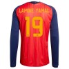 Spanje Lamine Yamal 19 Thuisshirt WK Voetbal 2026 Lange Mouw