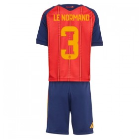 Spanje Le Normand 3 Kind Thuistenue WK Voetbal 2026