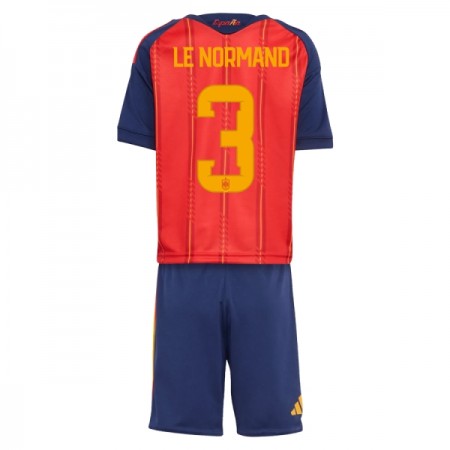 Spanje Le Normand 3 Kind Thuistenue WK Voetbal 2026