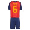 Spanje Merino 6 Kind Thuistenue WK Voetbal 2026 Spanje Merino 6 Kind Thuistenue WK Voetbal 2026