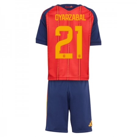 Spanje OYARZABAL 21 Kind Thuistenue WK Voetbal 2026