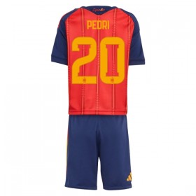 Spanje Pedri 20 Kind Thuistenue WK Voetbal 2026