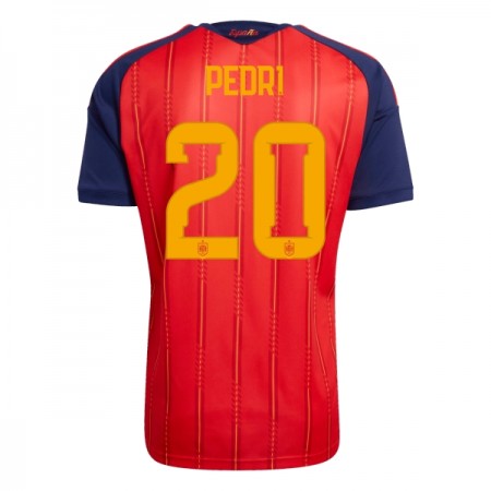 Spanje Pedri 20 Thuisshirt WK Voetbal 2026