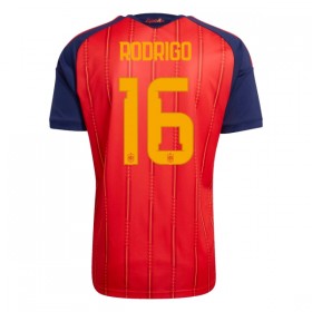 Spanje Rodrigo 16 Thuisshirt WK Voetbal 2026
