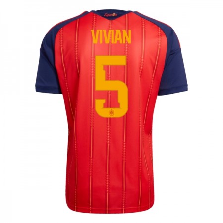 Spanje Vivian 5 Thuisshirt WK Voetbal 2026