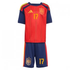 Spanje Williams JR 17 Kind Thuistenue WK Voetbal 2026