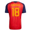 Spanje ZUBIMENDI 18 Thuisshirt WK Voetbal 2026