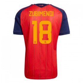 Spanje ZUBIMENDI 18 Thuisshirt WK Voetbal 2026