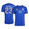 Italië Bastoni 23 Thuisshirt WK Voetbal 2026
