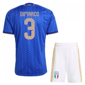 Italië Dimarco 3 Kind Thuistenue WK Voetbal 2026