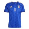 Italië Raspadori 11 Kind Thuistenue WK Voetbal 2026